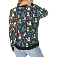 Load image into Gallery viewer, Corgi&#39;s Christmas Gifts Galore Sweatshirt for Women-Apparel-Apparel, Christmas, Corgi, Dog Mom Gifts, Sweatshirt-2