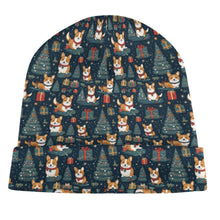 Load image into Gallery viewer, Corgi&#39;s Gifts Galore Warm Christmas Beanie-Accessories-Accessories, Christmas, Corgi, Dog Mom Gifts, Hats-ONE SIZE-5