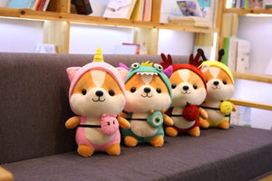 Corgis in Wonderland Stuffed Animal Plush Toys-Soft Toy-Corgi, Dogs, Home Decor, Stuffed Animal-6