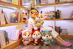 Corgis in Wonderland Stuffed Animal Plush Toys-Soft Toy-Corgi, Dogs, Home Decor, Stuffed Animal-7