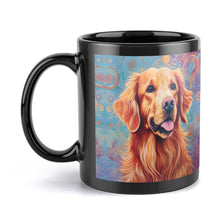 Load image into Gallery viewer, Cosmic Aura Golden Retriever Coffee Mug-3