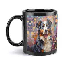 Load image into Gallery viewer, Cosmic Canine Australian Shepherd Coffee Mug-3