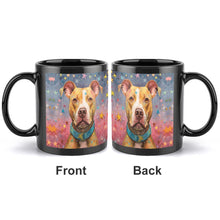 Load image into Gallery viewer, Cosmic Companion Pit Bull Coffee Mug-2