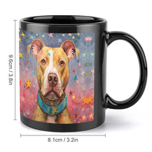 Load image into Gallery viewer, Cosmic Companion Pit Bull Coffee Mug-4