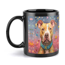 Load image into Gallery viewer, Cosmic Companion Pit Bull Coffee Mug-5