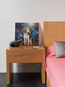 Cosmic Contemplation Beagle Framed Wall Art Poster-Art-Beagle, Dog Art, Home Decor, Poster-3