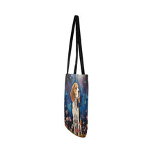 Load image into Gallery viewer, Cosmic Contemplation Beagle Special Lightweight Shopping Tote Bag-White-ONESIZE-4