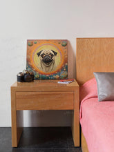 Load image into Gallery viewer, Cosmic Contemplator Pug Framed Wall Art Poster-Art-Dog Art, Home Decor, Pug-3