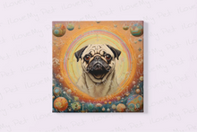Load image into Gallery viewer, Cosmic Contemplator Pug Framed Wall Art Poster-Art-Dog Art, Home Decor, Pug-4