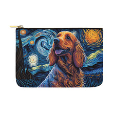 Load image into Gallery viewer, Cosmic Cutie Cocker Spaniel Carry-All Pouch-Accessories-Accessories, Bags, Cocker Spaniel, Dog Dad Gifts, Dog Mom Gifts-White-ONESIZE-1