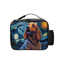 Load image into Gallery viewer, Cosmic Cutie Cocker Spaniel Lunch Bag-Accessories-Bags, Cocker Spaniel, Dog Dad Gifts, Dog Mom Gifts, Lunch Bags-Black-ONE SIZE-1