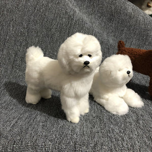 Cotton Ball Bichon Frise Stuffed Animal Plush Toys-14