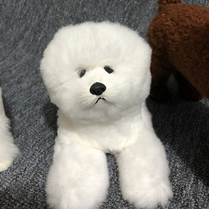 Cotton Ball Bichon Frise Stuffed Animal Plush Toys-4