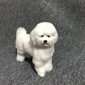 Cotton Ball Bichon Frise Stuffed Animal Plush Toys-5