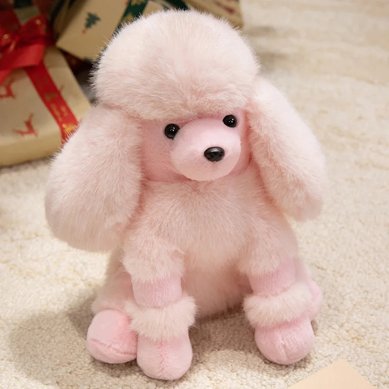 Cotton Candy Poodle Stuffed Animal Plush Toy-Stuffed Animals-Dog Memorial Gifts,Poodle,Stuffed Animal-Pink-25cm-1