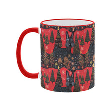 Load image into Gallery viewer, Crimson Christmas Eve Scottish Terrier Coffee Mug-3