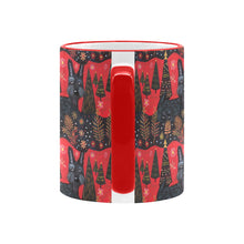 Load image into Gallery viewer, Crimson Christmas Eve Scottish Terrier Coffee Mug-6