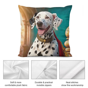 Croatian Cutie Dalmatian Plush Pillow Case-Dalmatian, Dog Dad Gifts, Dog Mom Gifts, Home Decor, Pillows-2