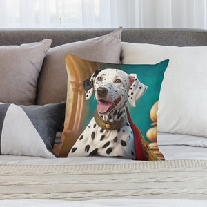 Croatian Cutie Dalmatian Plush Pillow Case-Dalmatian, Dog Dad Gifts, Dog Mom Gifts, Home Decor, Pillows-6