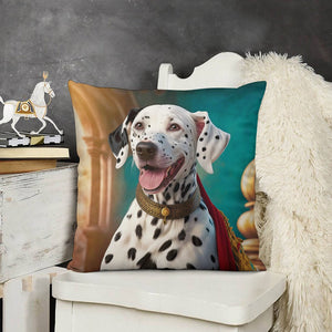 Croatian Cutie Dalmatian Plush Pillow Case-Dalmatian, Dog Dad Gifts, Dog Mom Gifts, Home Decor, Pillows-7
