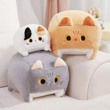 Load image into Gallery viewer, Cube of Happiness Calico Cat Soft Plush Toys-11