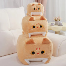 Load image into Gallery viewer, Cube of Happiness Calico Cat Soft Plush Toys-2