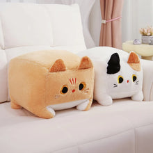 Load image into Gallery viewer, Cube of Happiness Orange and White Cat Soft Plush Toys-10