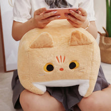 Load image into Gallery viewer, Cube of Happiness Orange and White Cat Soft Plush Toys-4