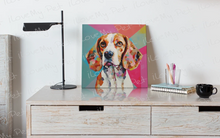 Load image into Gallery viewer, Cubist Canine Beagle Framed Wall Art Poster-Art-Beagle, Dog Art, Home Decor, Poster-2