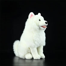 Load image into Gallery viewer, Cuddle-Ready White Siberian Husky Stuffed Plush – Winter Gift-Stuffed Animals-Dog Memorial Gifts,Siberian Husky,Stuffed Animal-2