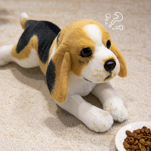 Load image into Gallery viewer, Cuddly Tri-Color Beagle Stuffed Animal Plush Toy-8