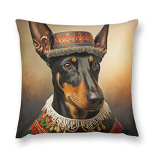 Load image into Gallery viewer, Cultural Tapestry Doberman Plush Pillow Case-Doberman, Dog Dad Gifts, Dog Mom Gifts, Home Decor, Pillows-7