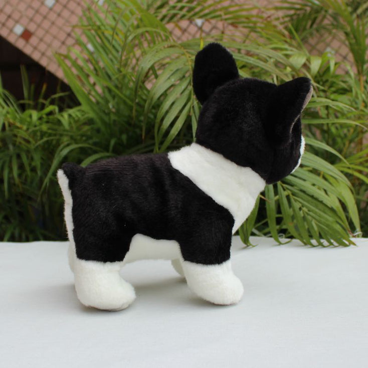 Curious Boston Terrier Stuffed Animal Plush Toy-Stuffed Animals-Boston Terrier, Home Decor, Stuffed Animal-4