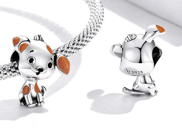 Curious Jack Russell Terrier Love Silver Jewelry Charm 925 Sterling 360x