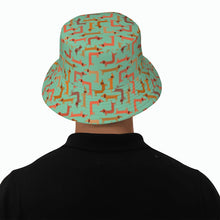 Load image into Gallery viewer, Curvy Dachshund Love Bucket Hat-Hats &amp; Caps-10