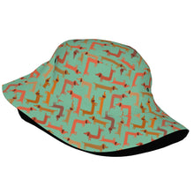 Load image into Gallery viewer, Curvy Dachshund Love Bucket Hat-Hats &amp; Caps-14