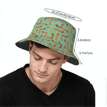 Load image into Gallery viewer, Curvy Dachshund Love Bucket Hat-Hats &amp; Caps-9