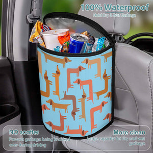Curvy Dachshund Love Multipurpose Car Storage Bag - 4 Colors-Car Accessories-Bags, Car Accessories, Dachshund-16