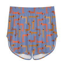 Load image into Gallery viewer, Curvy Dachshund Love Women's Cami and Shorts Pajama Set-16