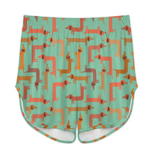 Load image into Gallery viewer, Curvy Dachshund Love Women's Cami and Shorts Pajama Set-21