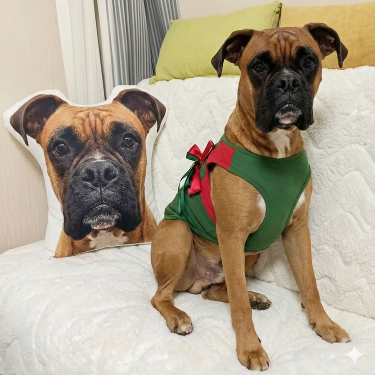 Custom Boxer Pillow Create Your Furry Friends Plush Likeness 750x