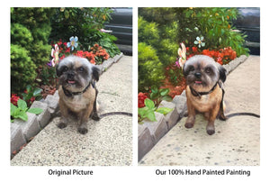 Custom Cat Oil Painting: Transform Your Feline Friend into a Captivating Masterpiece-Personalized Dog Gifts-Dog Art, Personalized Pet Gifts-10