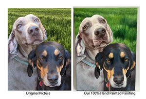 Custom Cat Oil Painting: Transform Your Feline Friend into a Captivating Masterpiece-Personalized Dog Gifts-Dog Art, Personalized Pet Gifts-5