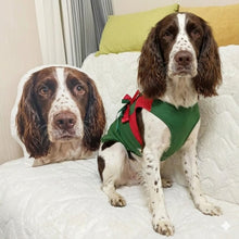 Load image into Gallery viewer, Custom English Springer Spaniel Pillow - Create Your Furry Friend's Plush Likeness-Stuffed Animals-Dog Dad Gifts,Dog Memorial Gifts,Dog Mom Gifts,Pillows,Stuffed Animal,Upload Photo-1