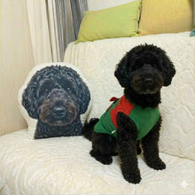 Load image into Gallery viewer, Custom Portuguese Water Dog Pillow - Create Your Furry Friend's Plush Likeness-Stuffed Animals-Dog Dad Gifts,Dog Memorial Gifts,Dog Mom Gifts,Pillows,Portuguese Water Dog,Stuffed Animal,Upload Photo-1