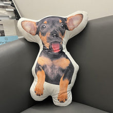 Load image into Gallery viewer, Custom Schnauzer Pillow - Create Your Furry Friend's Plush Likeness