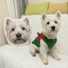 Load image into Gallery viewer, Custom West Highland Terrier Pillow - Create Your Furry Friend's Plush Likeness-Stuffed Animals-Dog Dad Gifts,Dog Memorial Gifts,Dog Mom Gifts,Pillows,Stuffed Animal,Upload Photo,West Highland Terrier-1