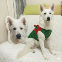 Load image into Gallery viewer, Custom White Swiss Shepherd Pillow - Create Your Furry Friend's Plush Likeness-Stuffed Animals-Dog Dad Gifts,Dog Memorial Gifts,Dog Mom Gifts,Pillows,Stuffed Animal,Upload Photo,White Swiss Shepherd-1