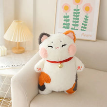 Load image into Gallery viewer, Cute Calico Cat Plush Toy - Darling Bell Kitty-10