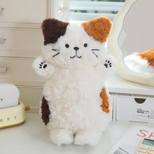 Load image into Gallery viewer, Cute Calico Cat Soft Toy - Fuzzy Little Charmer-3-color cat-30cm-1